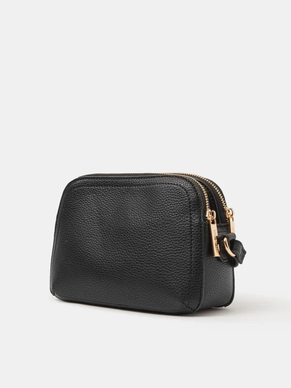 Double Zip Crossbody Bag