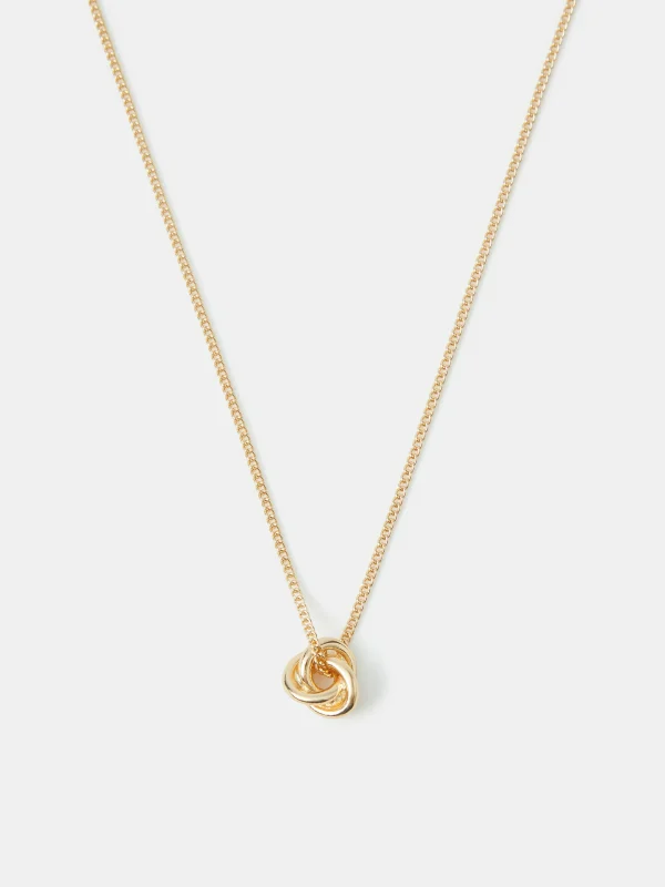 Knot Pendant necklace by Accessorize