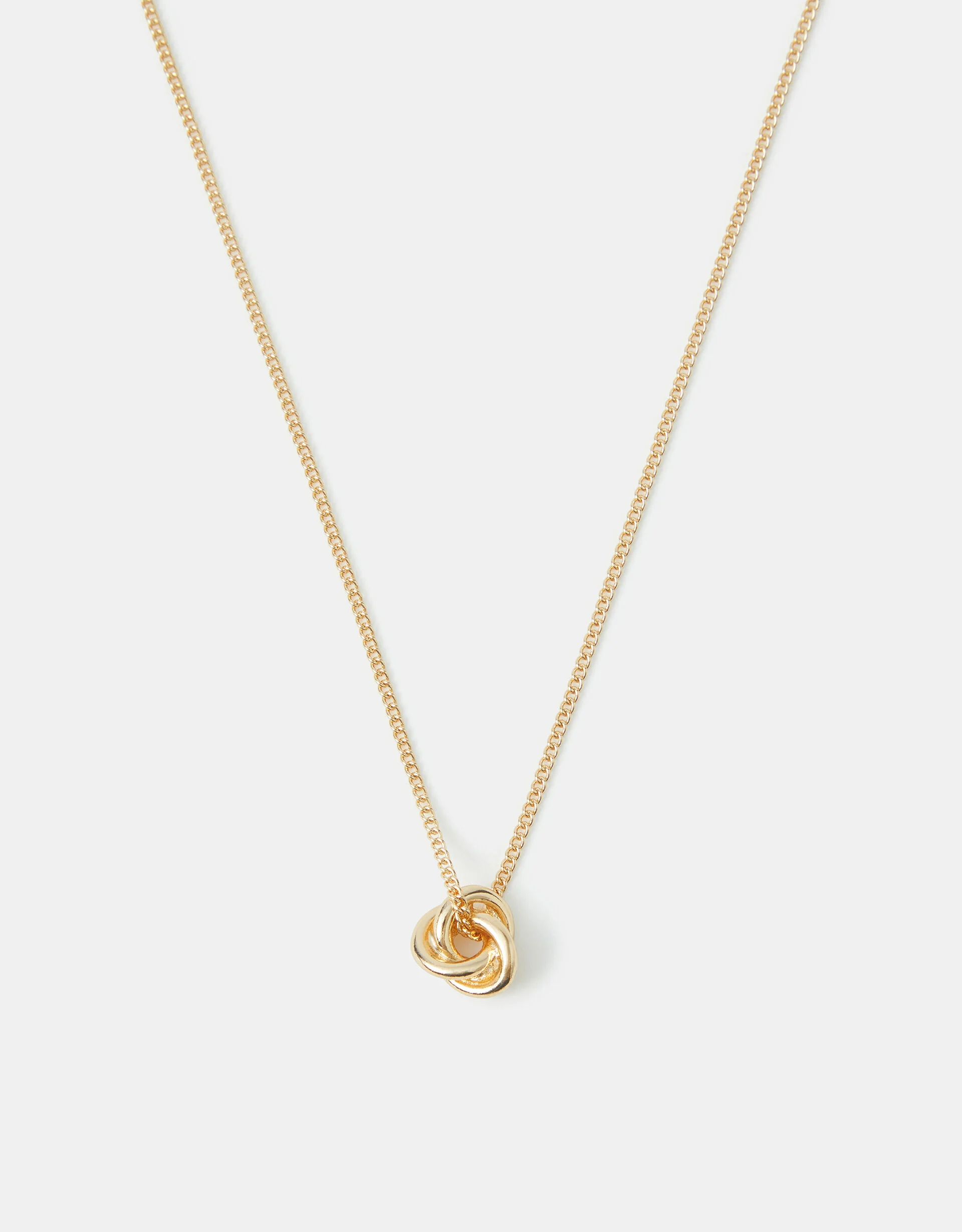 Knot Pendant necklace by Accessorize