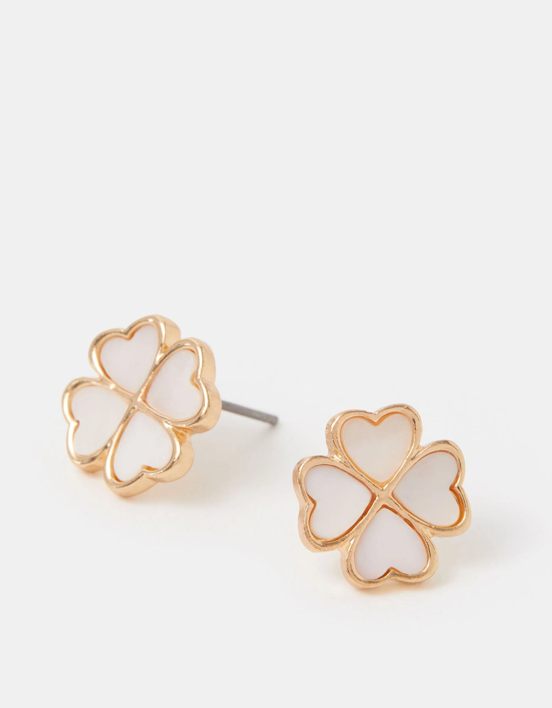 Lucky Clover stud earrings by Accessorize UK