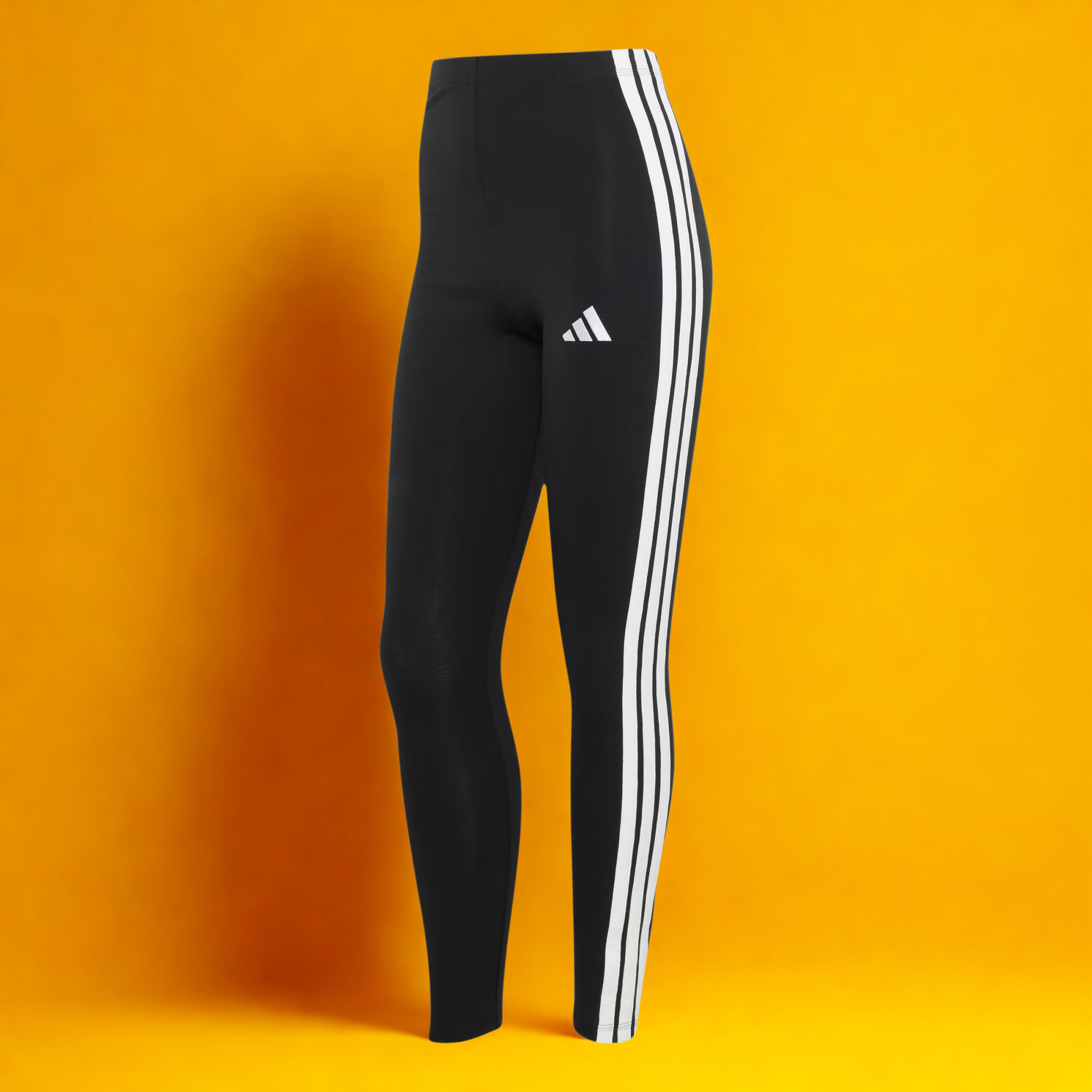 ADIDAS - ESSENTIALS 3-STRIPES COTTON LEGGINGS - Image 7